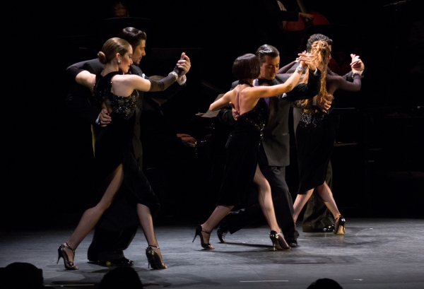 Photo Coverage: Inside FOREVER TANGO's Opening Night Curtain Call with Karina Smirnoff and Maksim Chmerkovskiy & More!  Image