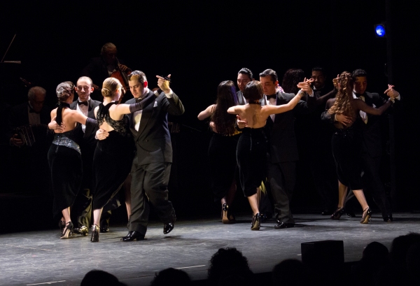 Photo Coverage: Inside FOREVER TANGO's Opening Night Curtain Call with Karina Smirnoff and Maksim Chmerkovskiy & More!  Image