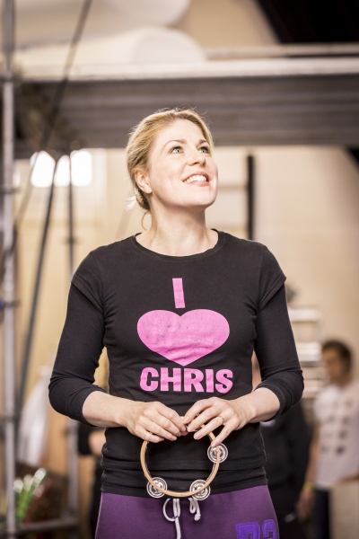 Photo Coverage: Fitzgerald And Carroll In Rehearsal For BARNUM! Image
