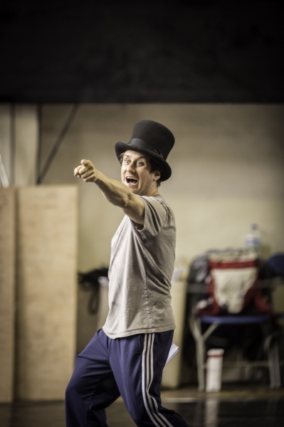 Photo Coverage: Fitzgerald And Carroll In Rehearsal For BARNUM! 