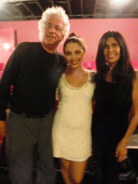 Actor Rachel Berman and her family Photo