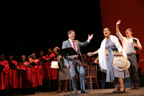 Photo Flash: First Look at Sutton Foster, Joshua Henry, Van Hughes and More in VIOLET for Encores! Off-Center!  Image