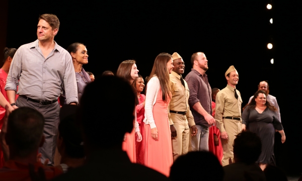 Photo Coverage: Sutton Foster & VIOLET Cast Take a Bow at Encores!  Image