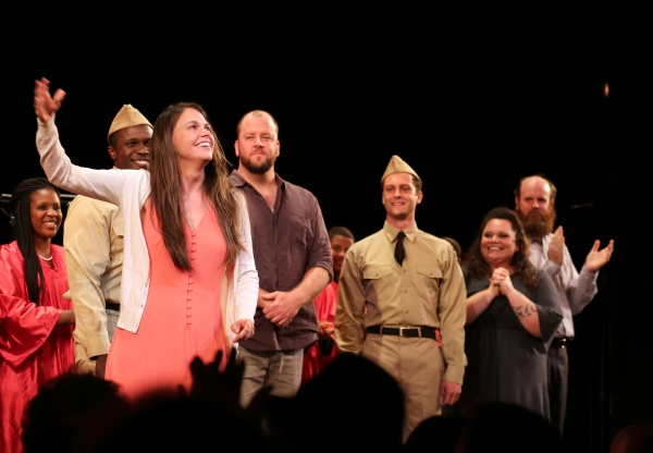 Photo Coverage: Sutton Foster & VIOLET Cast Take a Bow at Encores!  Image