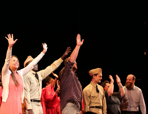 Photo Coverage: Sutton Foster & VIOLET Cast Take a Bow at Encores!  Image