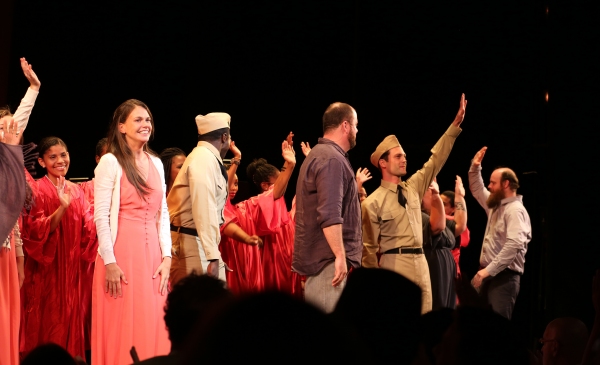 Photo Coverage: Sutton Foster & VIOLET Cast Take a Bow at Encores!  Image