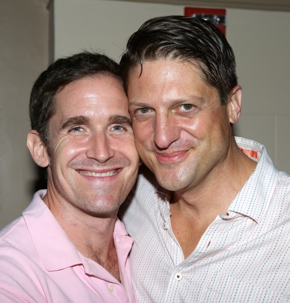 Kevin Burrows and Christopher Sieber Photo