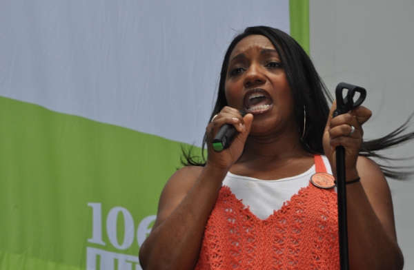 Photo Coverage: CHICAGO, THE PHANTOM OF THE OPERA, F#%KING UP EVERYTHING & SISTAS Visit Broadway In Bryant Park! Image