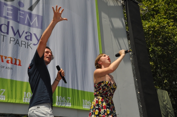 Photo Coverage: CHICAGO, THE PHANTOM OF THE OPERA,  F#%KING UP EVERYTHING & SISTAS Visit Broadway In Bryant Park! 