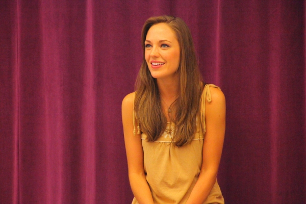 Photo Flash: Laura Osnes Stops by Broadway Artists Alliance's Summer Intensive Classes 