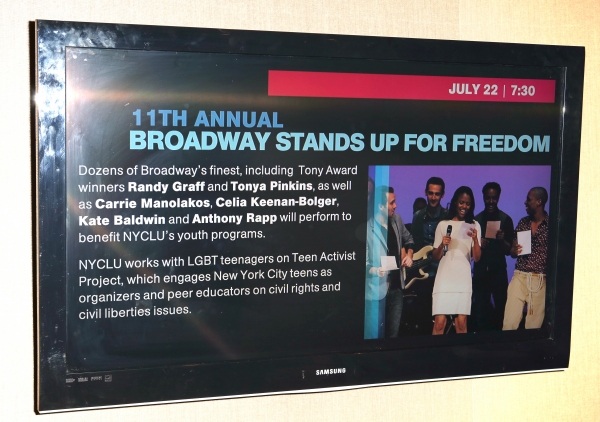 Photo Coverage: Inside BROADWAY STANDS UP FOR FREEDOM with Rory O'Malley, Krysta Rodriguez, Kate Baldwin & More!  Image