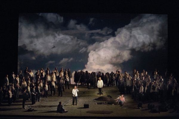 A scene from Act III of Wagner''s ''Parsifal.'' Photo