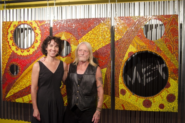 Photo Flash: Maryland Ensemble Theatre Hosts ART PARTY MET 2013; Unveils Phoenix Rising Mural Image