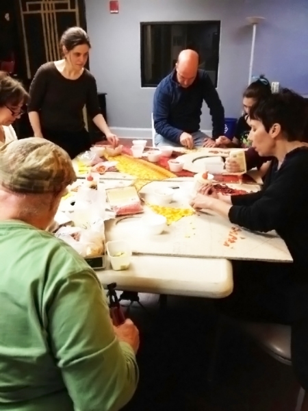 Photo Flash: Maryland Ensemble Theatre Hosts ART PARTY MET 2013; Unveils Phoenix Rising Mural Image