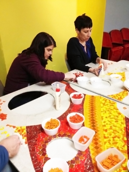 Photo Flash: Maryland Ensemble Theatre Hosts ART PARTY MET 2013; Unveils Phoenix Rising Mural Image