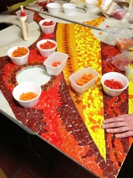 Photo Flash: Maryland Ensemble Theatre Hosts ART PARTY MET 2013; Unveils Phoenix Rising Mural Image