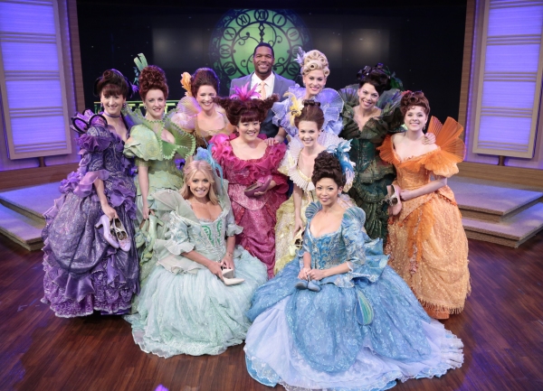 Photo Flash: Cast of CINDERELLA Stops by LIVE WITH KELLY AND MICHAEL Image