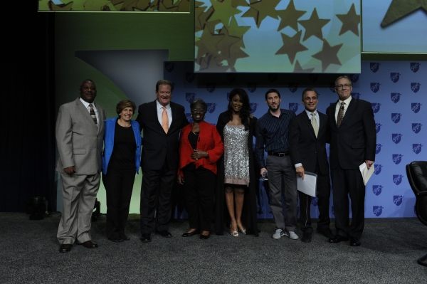 Photo Flash: Ed Schultz, Denyce Graves and Tony Danza Honor Teachers at AFT Conference Image