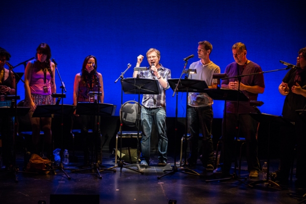 Photo Flash: Anthony Rapp, J. Robert Spencer, Karmine Alers & More in NYMF's WATER DREAM Image
