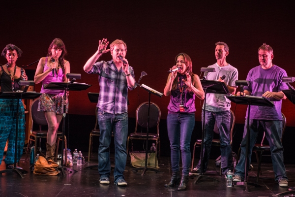 Photo Flash: Anthony Rapp, J. Robert Spencer, Karmine Alers & More in NYMF's WATER DREAM Image