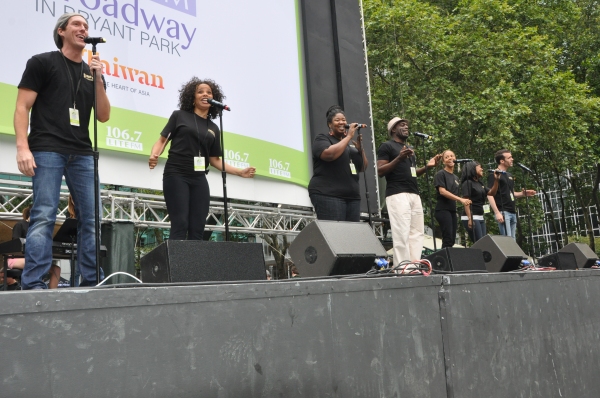 Photo Coverage: SOUL DOCTOR, ROCK OF AGES & More Visit Broadway in Bryant Park! Image