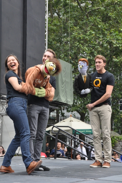Photo Coverage: SOUL DOCTOR, ROCK OF AGES & More Visit Broadway in Bryant Park! Image