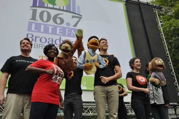 Photo Coverage: SOUL DOCTOR, ROCK OF AGES & More Visit Broadway in Bryant Park! Image