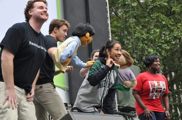 Photo Coverage: SOUL DOCTOR, ROCK OF AGES & More Visit Broadway in Bryant Park! Image