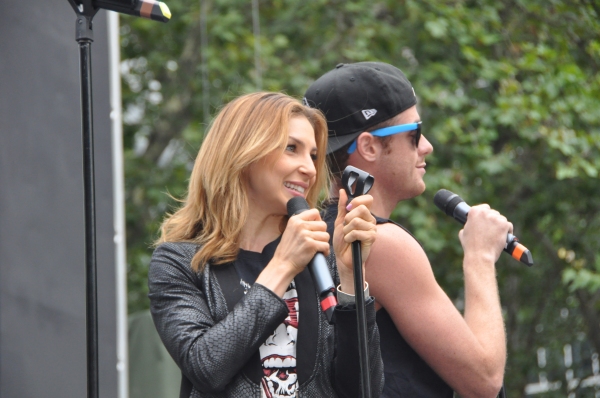 Photo Coverage: SOUL DOCTOR, ROCK OF AGES & More Visit Broadway in Bryant Park!  Image