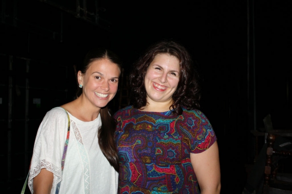 Photo Flash: Sutton Foster Visits SISTER ACT at the Pantages Image