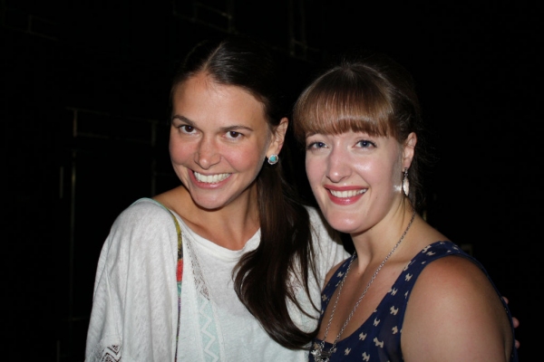Photo Flash: Sutton Foster Visits SISTER ACT at the Pantages 
