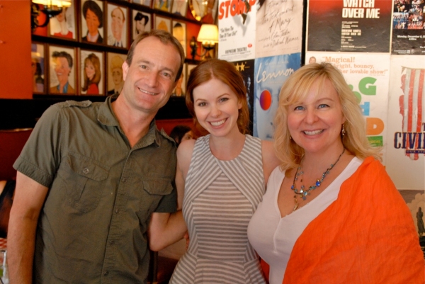 Photo Flash: Cast of BEND IN THE ROAD Celebrates Opening Night at Sardi's Image
