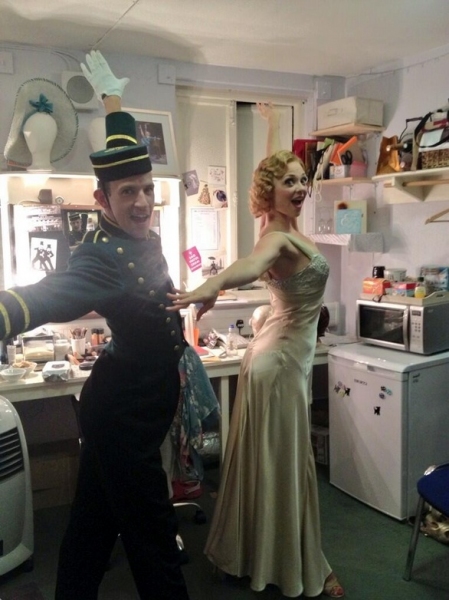 Photo Flash: Saturday Intermission Pics, July 27 - Michael Strahan Dons Some KINKY BOOTS, Plus JUNGLE BOOK, PHANTOM and More!  Image