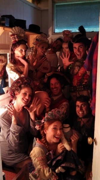 Photo Flash: Saturday Intermission Pics, July 27 - Michael Strahan Dons Some KINKY BOOTS, Plus JUNGLE BOOK, PHANTOM and More!  Image