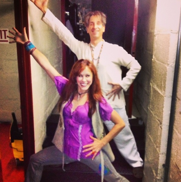 Photo Flash: Saturday Intermission Pics, July 27 - Michael Strahan Dons Some KINKY BOOTS, Plus JUNGLE BOOK, PHANTOM and More!  Image