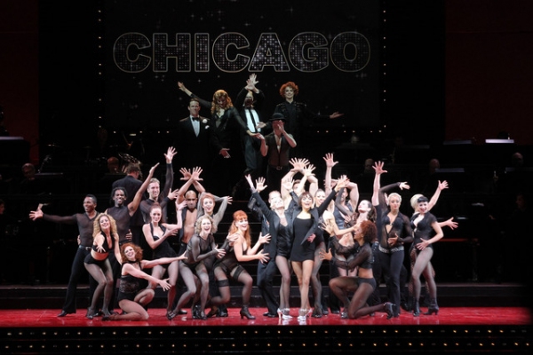 Photo Flash: Hotcha! CHICAGO Rocks the Hollywood Bowl - Samantha Barks, Ashlee Simpson and More! Image