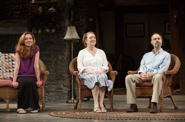 Julie White, Kristine Nielsen and David Hyde Pierce  Photo