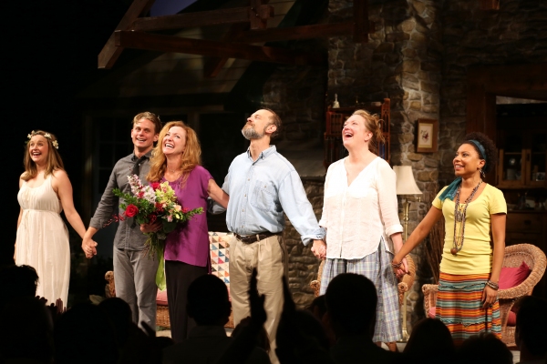 Liesel Allen Yeager, Billy Magnussen, Julie White, David Hyde Pierce, Kristine Nielse Photo