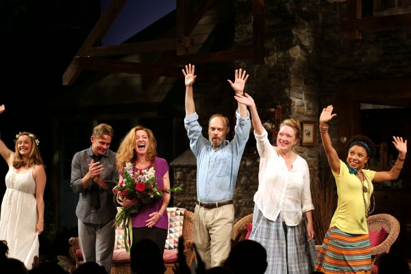 Liesel Allen Yeager, Billy Magnussen, Julie White, David Hyde Pierce, Kristine Nielse Photo