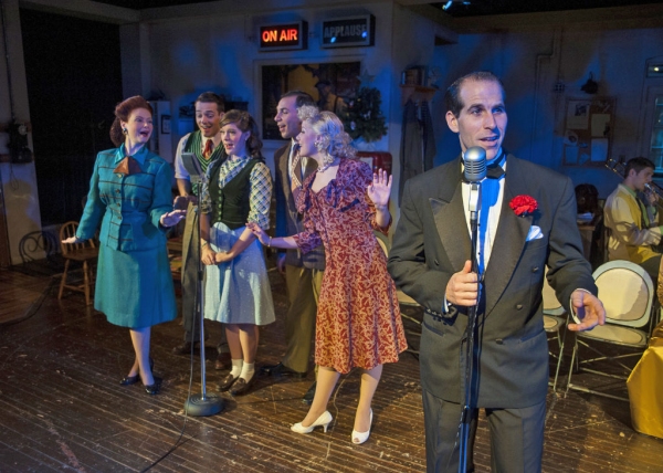 Photo Flash: First Look at Marc Goldhaber, Joel Stigliano and More in CRT's 1940s RADIO HOUR Image