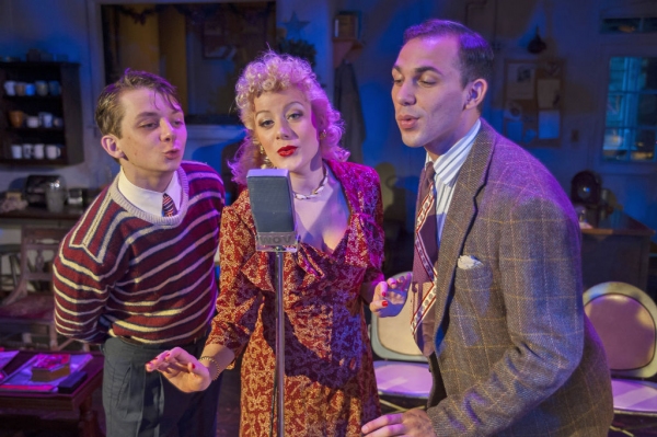 Photo Flash: First Look at Marc Goldhaber, Joel Stigliano and More in CRT's 1940s RADIO HOUR Image