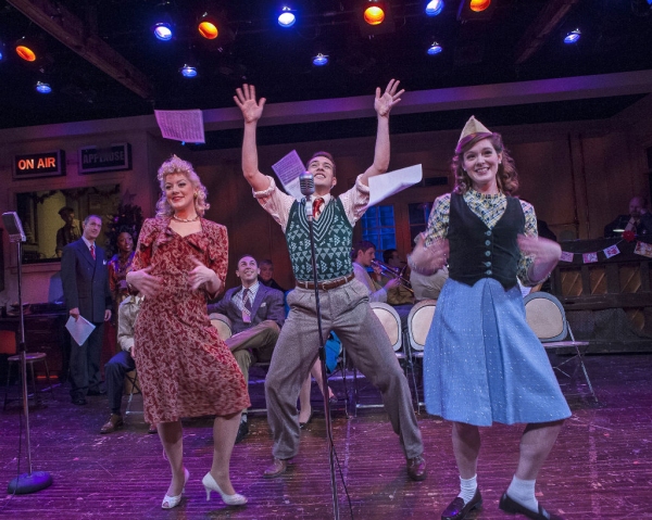 Photo Flash: First Look at Marc Goldhaber, Joel Stigliano and More in CRT's 1940s RADIO HOUR  Image