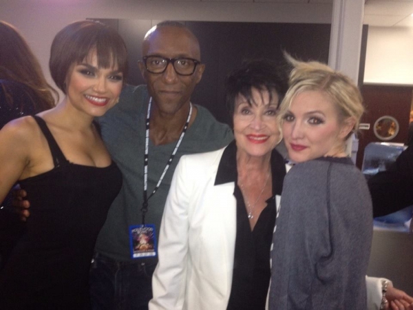Photo Flash: She's One Busy Woman! Chita Rivera Receives DIZZY FEET Award, Attends CHICAGO at The Hollywood Bowl Image