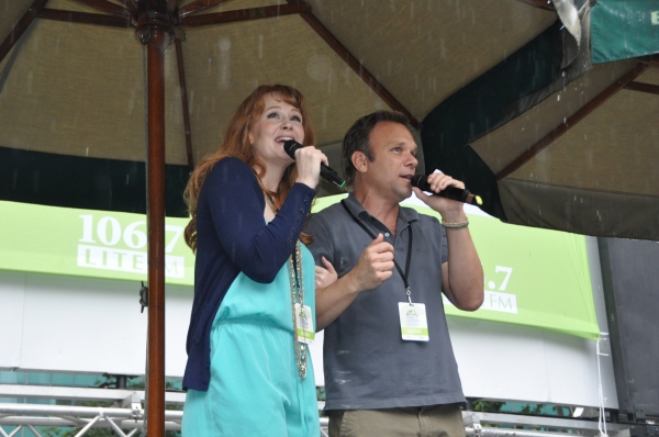 Photo Coverage: KINKY BOOTS, FIRST DATE, BIG FISH & More Visit BROADWAY IN BRYANT PARK! Image