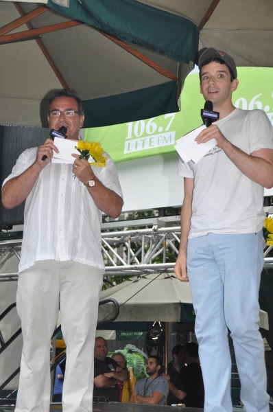 Photo Coverage: KINKY BOOTS, FIRST DATE, BIG FISH & More Visit BROADWAY IN BRYANT PARK!  Image