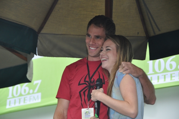 Photo Coverage: KINKY BOOTS, FIRST DATE, BIG FISH & More Visit BROADWAY IN BRYANT PARK! Image