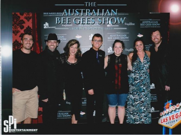 Photo Flash: AUSTRALIAN BEE GEES SHOW Welcomes Cast of THE D* WORD-A MUSICAL  Image