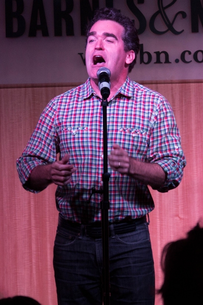 Photo Coverage: Kate Baldwin, Brian D'Arcy James & PJ Griffith Sing GIANT at Barnes & Noble! Image