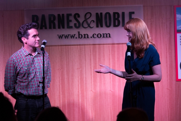 Photo Coverage: Kate Baldwin, Brian D'Arcy James & PJ Griffith Sing GIANT at Barnes & Noble! Image