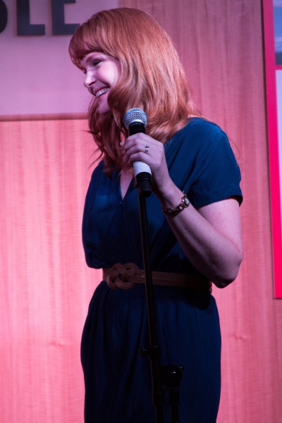 Photo Coverage: Kate Baldwin, Brian D'Arcy James & PJ Griffith Sing GIANT at Barnes & Noble! Image